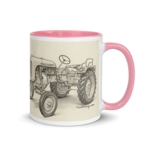 Porsche Mug with Color Inside – Tractor Mugs