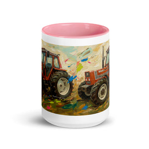 FIAT Mug with Color Inside – Tractor Mugs