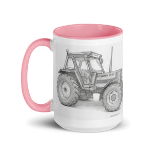 FIAT Mug with Color Inside – Tractor Mugs