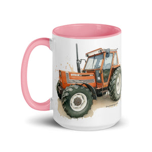 FIAT Mug with Color Inside – Tractor Mugs