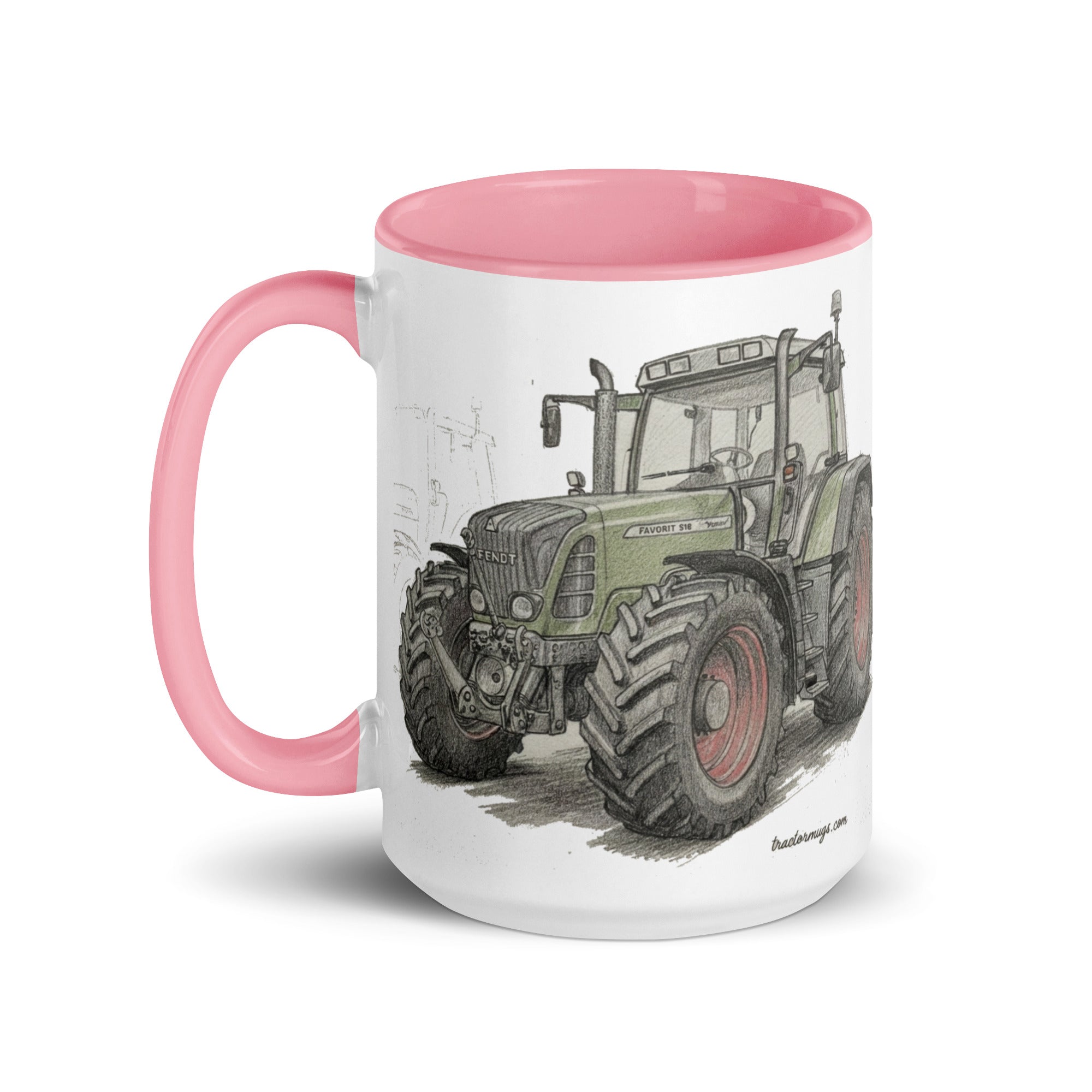 Fendt Mug with Color Inside – Tractor Mugs