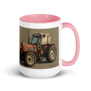 FIAT Mug with Color Inside – Tractor Mugs
