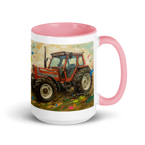 FIAT Mug with Color Inside – Tractor Mugs