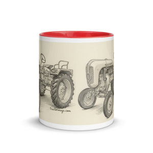 Porsche Mug with Color Inside – Tractor Mugs