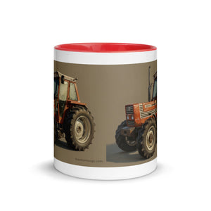 FIAT Mug with Color Inside – Tractor Mugs