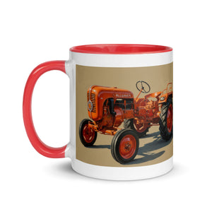 Porsche colour inside mug – Tractor Mugs