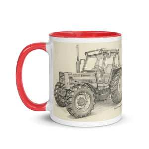 FIAT Mug with Color Inside – Tractor Mugs