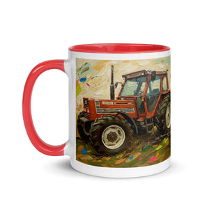 FIAT Mug with Color Inside – Tractor Mugs