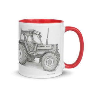 FIAT Mug with Color Inside – Tractor Mugs
