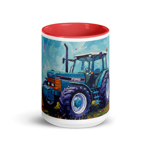 Ford Mug with Color Inside – Tractor Mugs