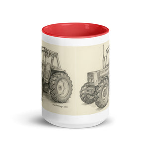 FIAT Mug with Color Inside – Tractor Mugs