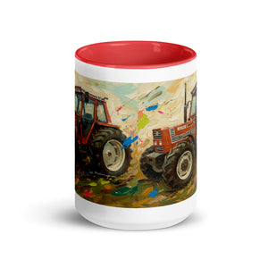 FIAT Mug with Color Inside – Tractor Mugs