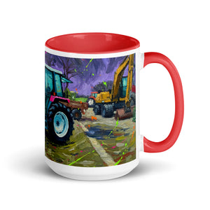 Renault Mug with Color Inside – Tractor Mugs