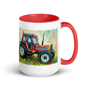 FIAT Mug with Color Inside – Tractor Mugs