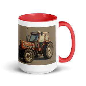 FIAT Mug with Color Inside – Tractor Mugs