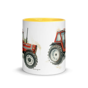 FIAT Mug with Color Inside – Tractor Mugs