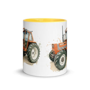 FIAT Mug with Color Inside – Tractor Mugs
