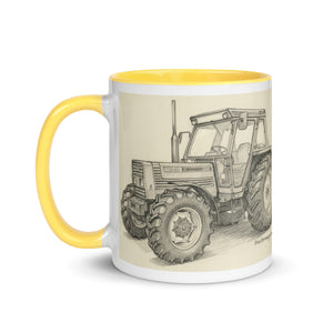FIAT Mug with Color Inside – Tractor Mugs