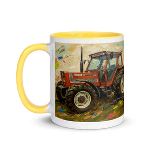 FIAT Mug with Color Inside – Tractor Mugs