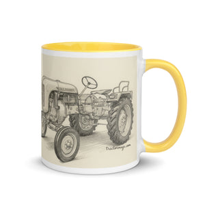 Porsche Mug with Color Inside – Tractor Mugs