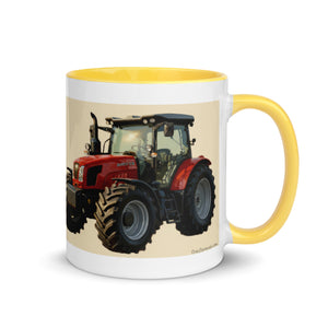 SAME colour inside mug – Tractor Mugs