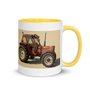 FIAT Mug with Color Inside – Tractor Mugs