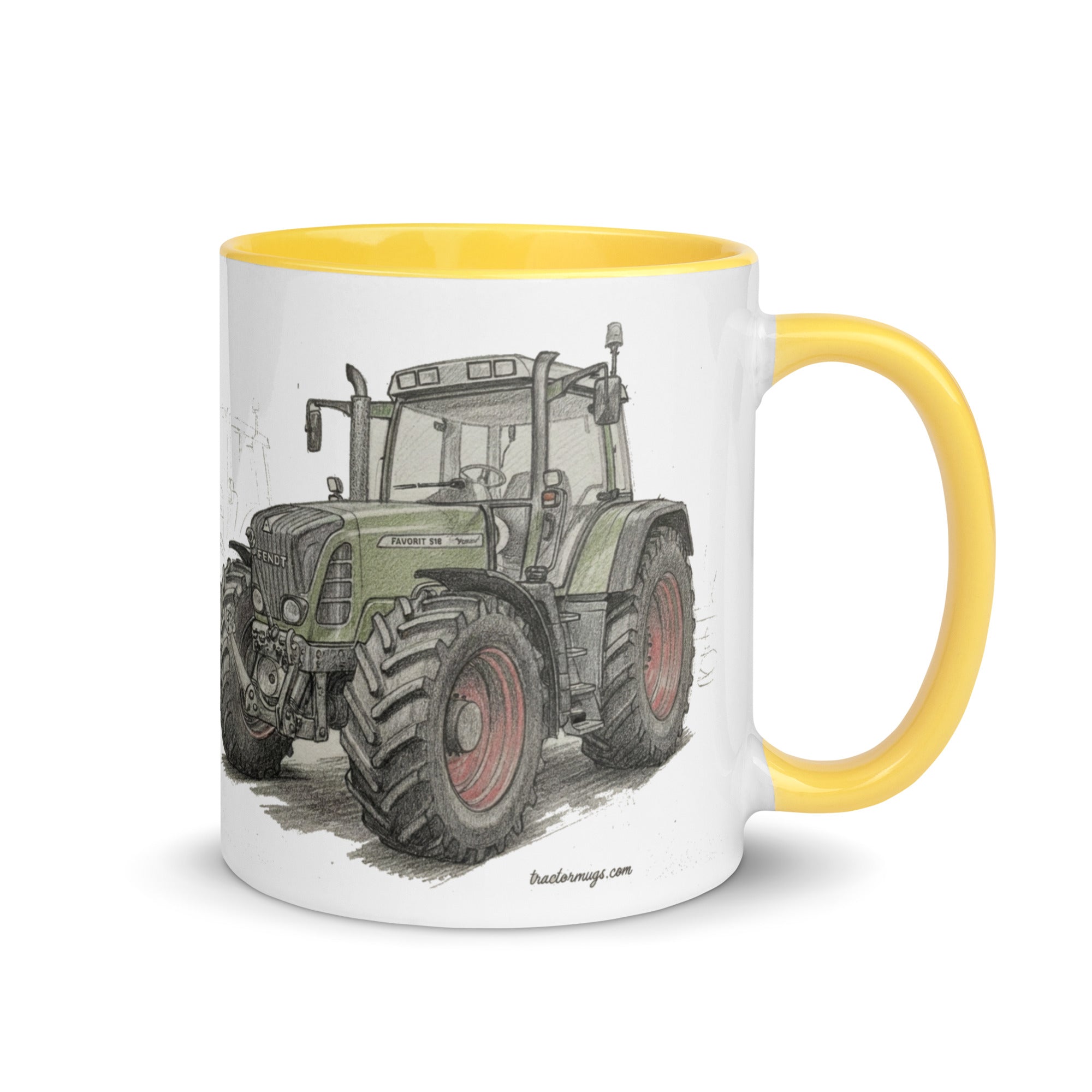 Fendt Mug with Color Inside – Tractor Mugs
