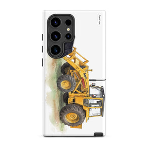 Furrow & Fields Tough case for Samsung® Matte / Samsung Galaxy S24 Ultra Massey Ferguson 50E Watercolor | Tough case for Samsung® Quality Farmers Merch