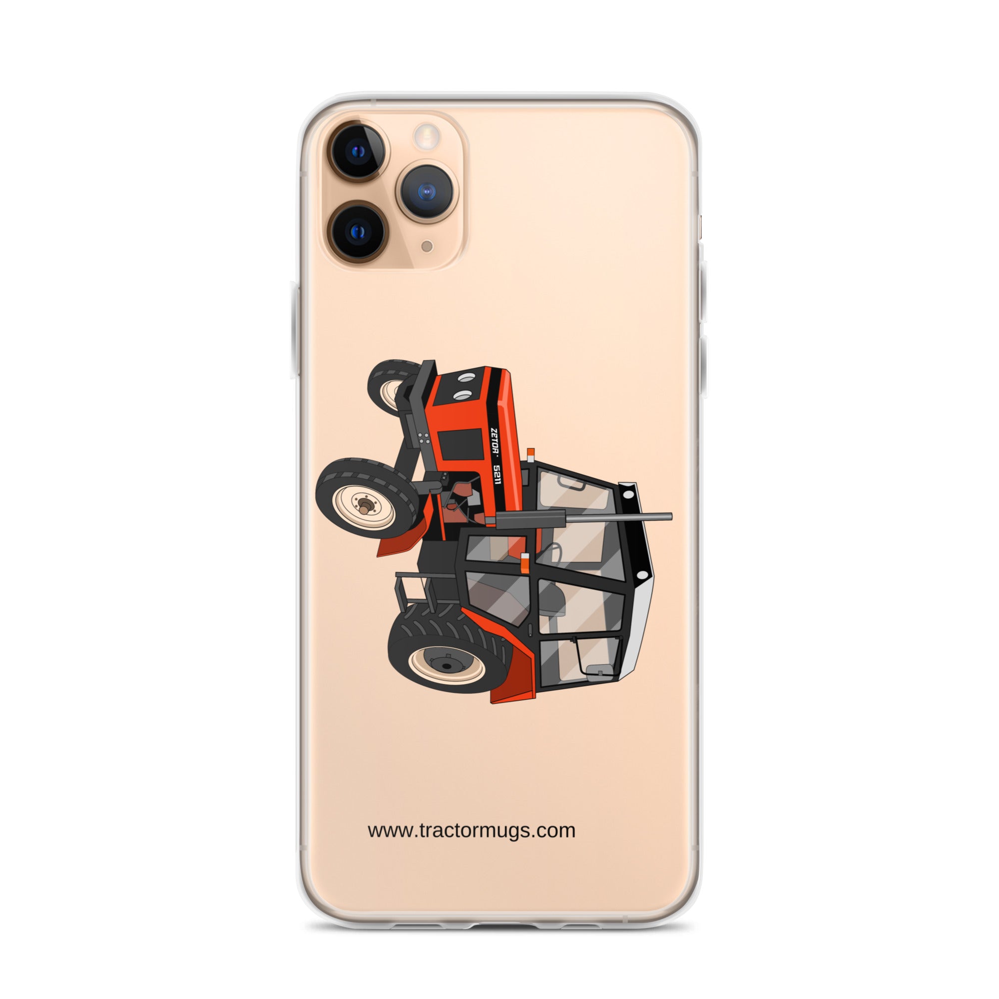 Zetor Clear Case for iPhone® iPhone 11 Pro Max Zetor 5211 | Clear Case for iPhone® Quality Farmers Merch