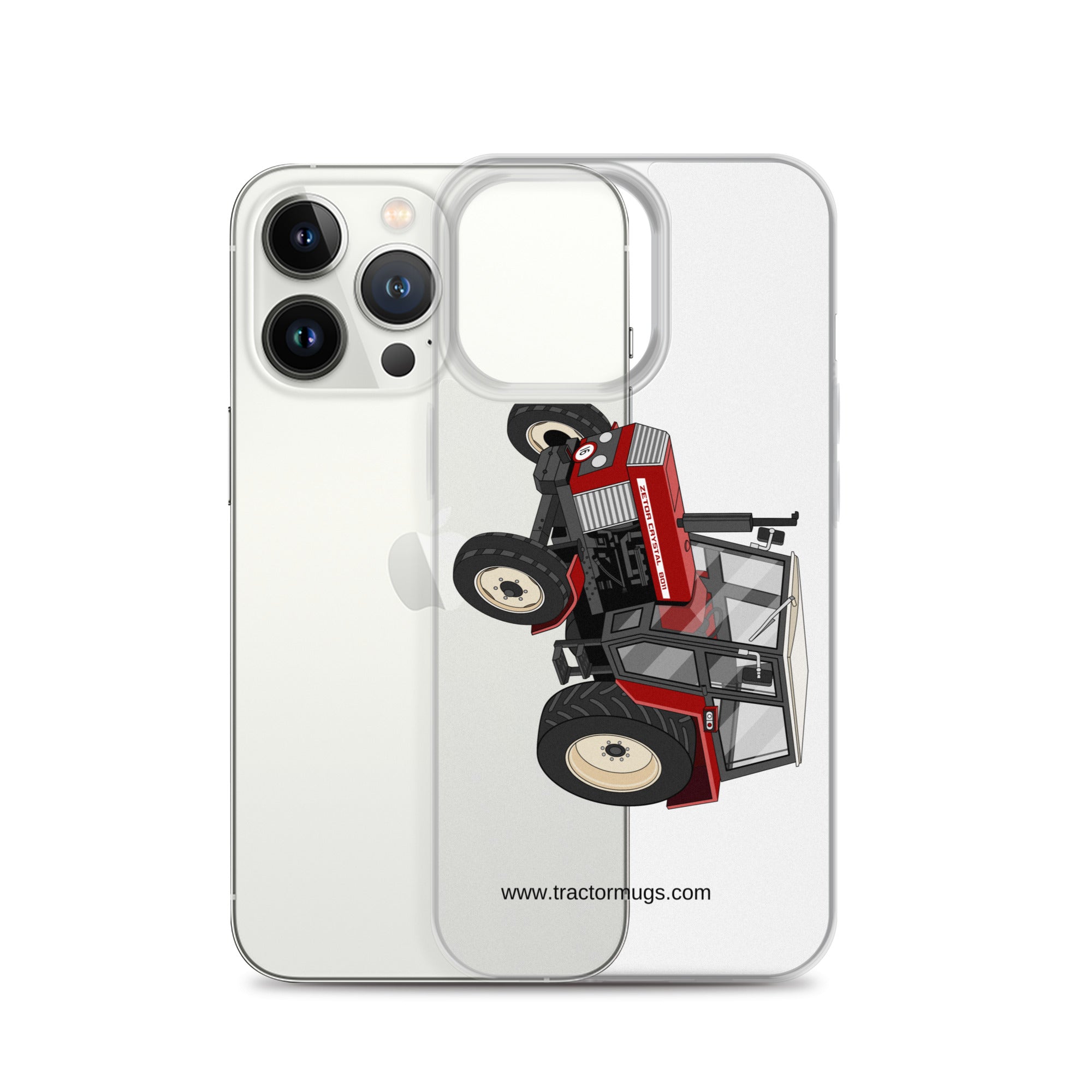 Zetor Clear Case for iPhone® Zetor Crystal 8011 | Clear Case for iPhone® Quality Farmers Merch