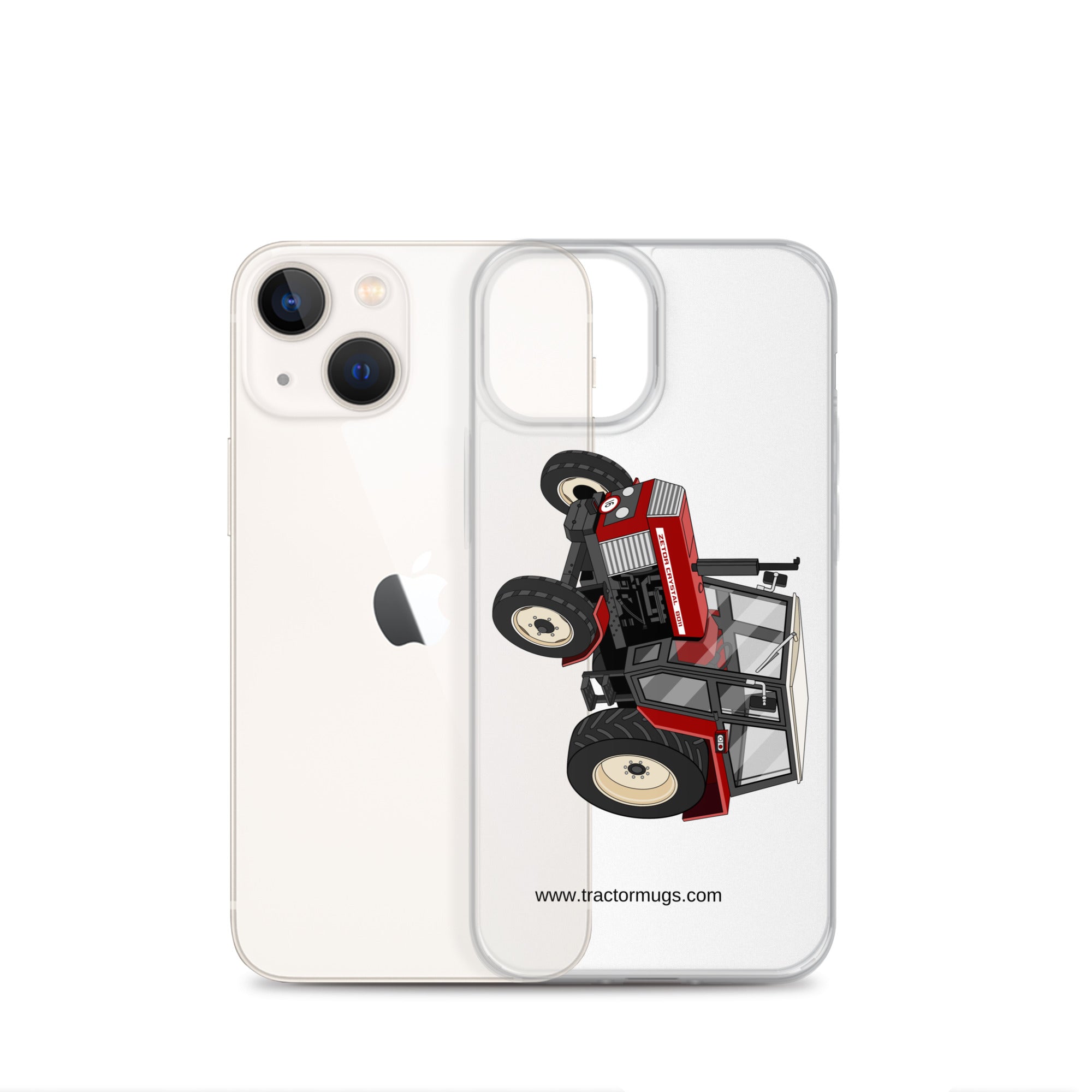 Zetor Clear Case for iPhone® Zetor Crystal 8011 | Clear Case for iPhone® Quality Farmers Merch