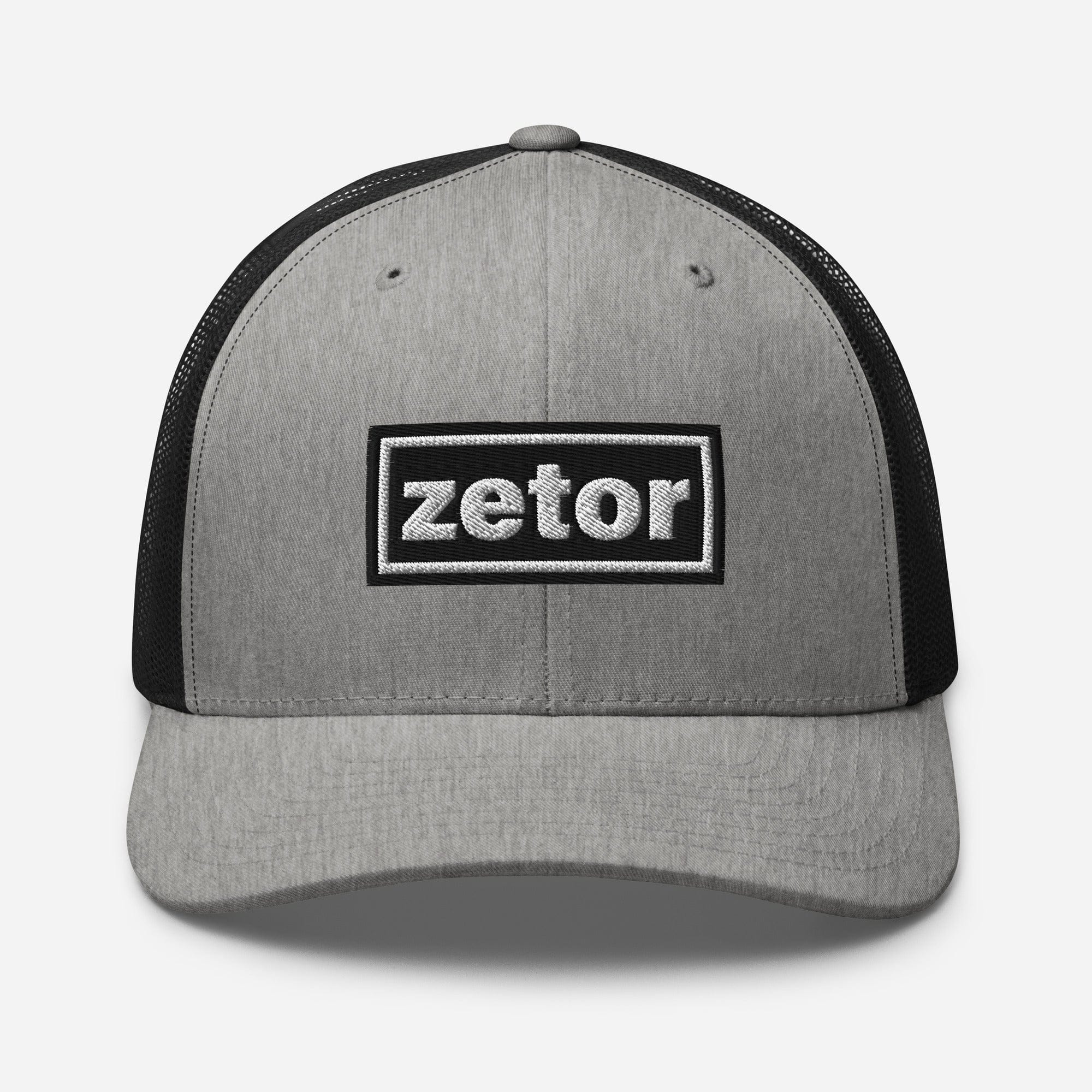 Zetor Heather/ Black Oasis Style Retro Zetor | Trucker Cap Quality Farmers Merch