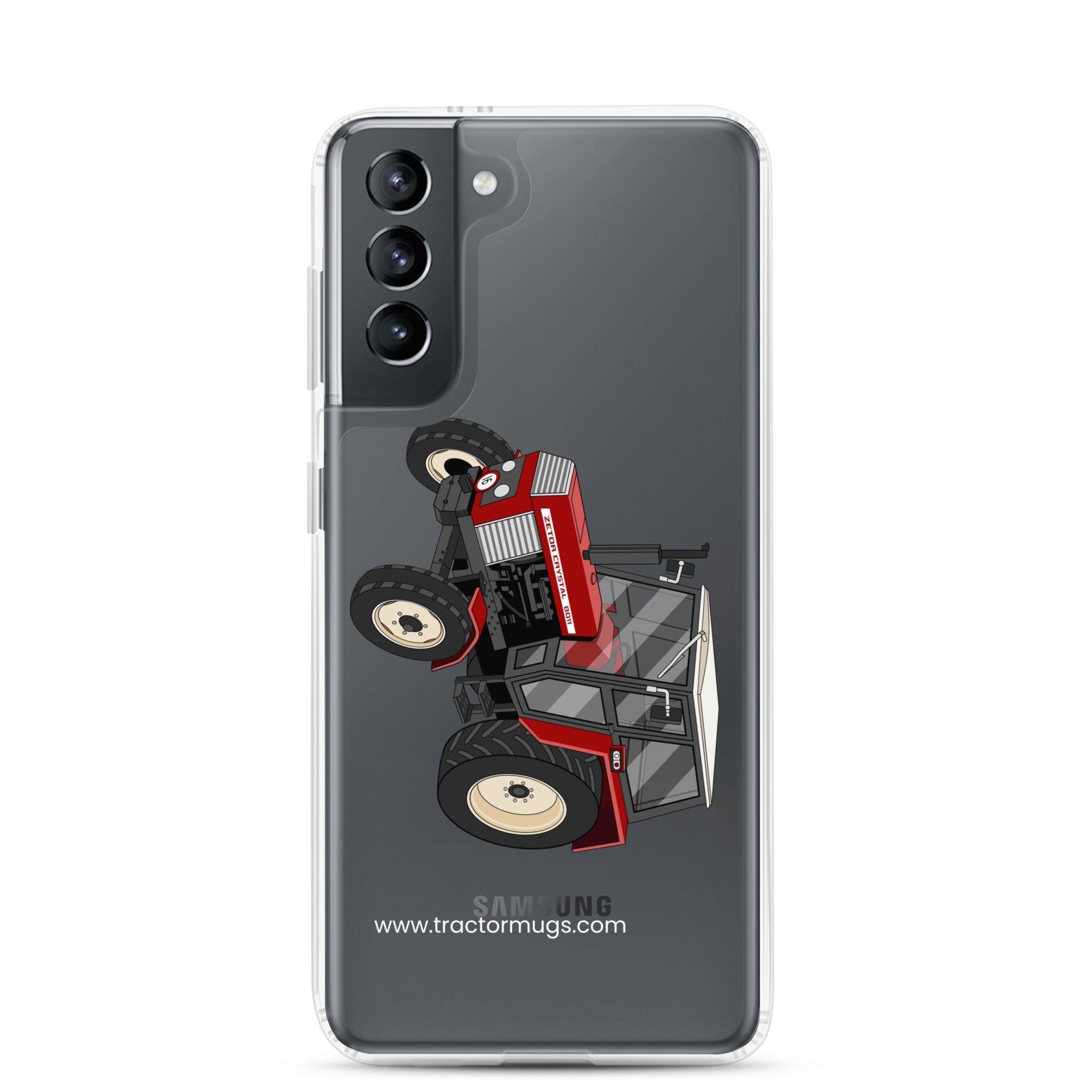 Zetor Samsung Galaxy S21 Zetor Crystal 8011 | Clear Case for Samsung® Quality Farmers Merch