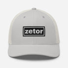 Zetor Silver Oasis Style Retro Zetor | Trucker Cap Quality Farmers Merch