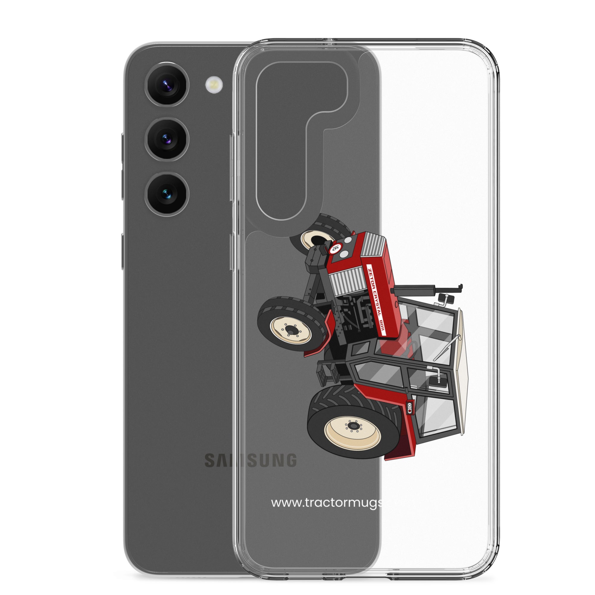 Zetor Zetor Crystal 8011 | Clear Case for Samsung® Quality Farmers Merch